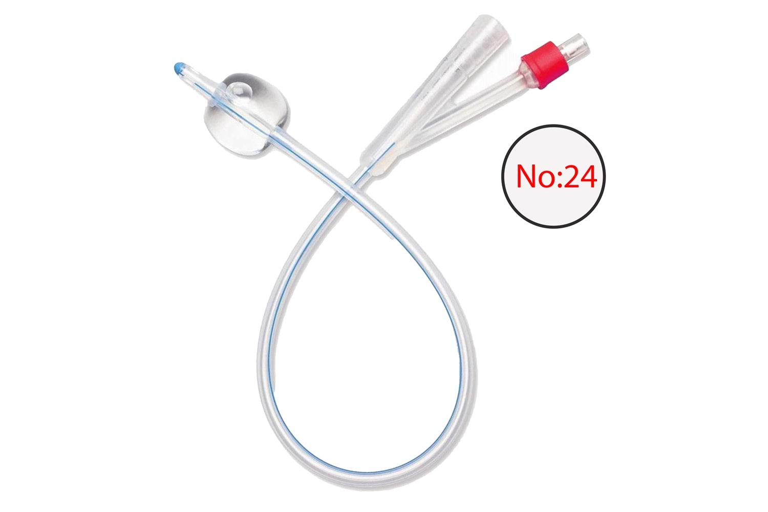 Silikon Foley Sonda 2 Yollu No:24