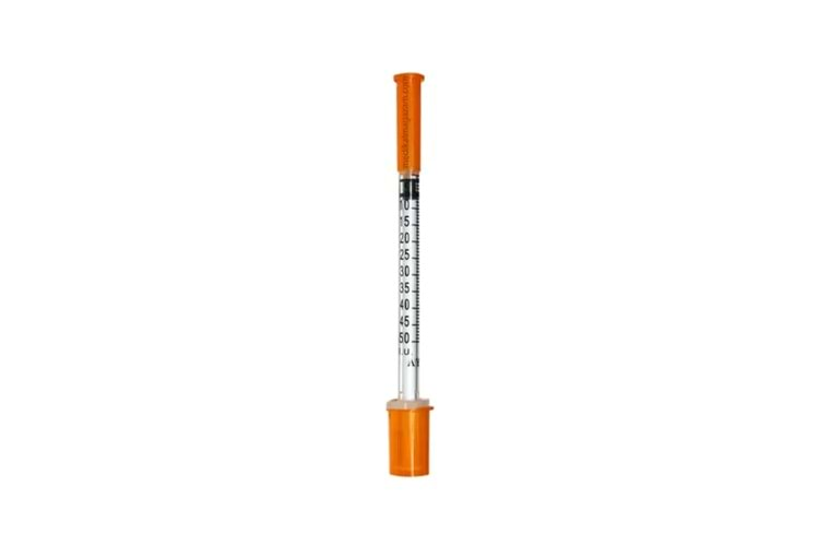 0.5 ml Süper İnsülin Enjektörü 30G 8mm